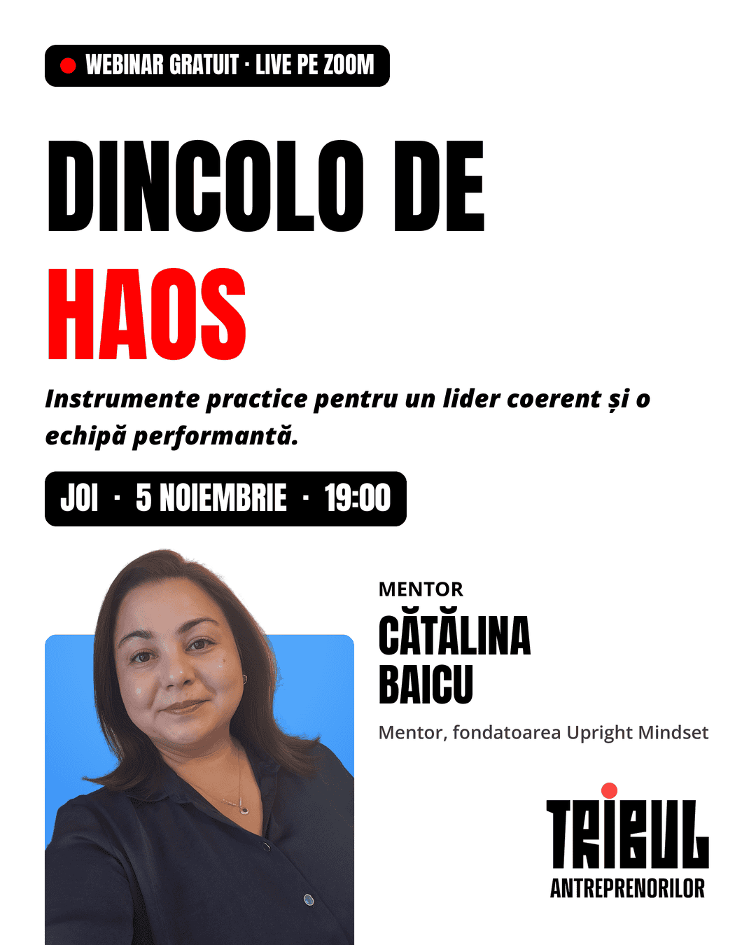 Cătălina Baicu – Tribul Antreprenorilor