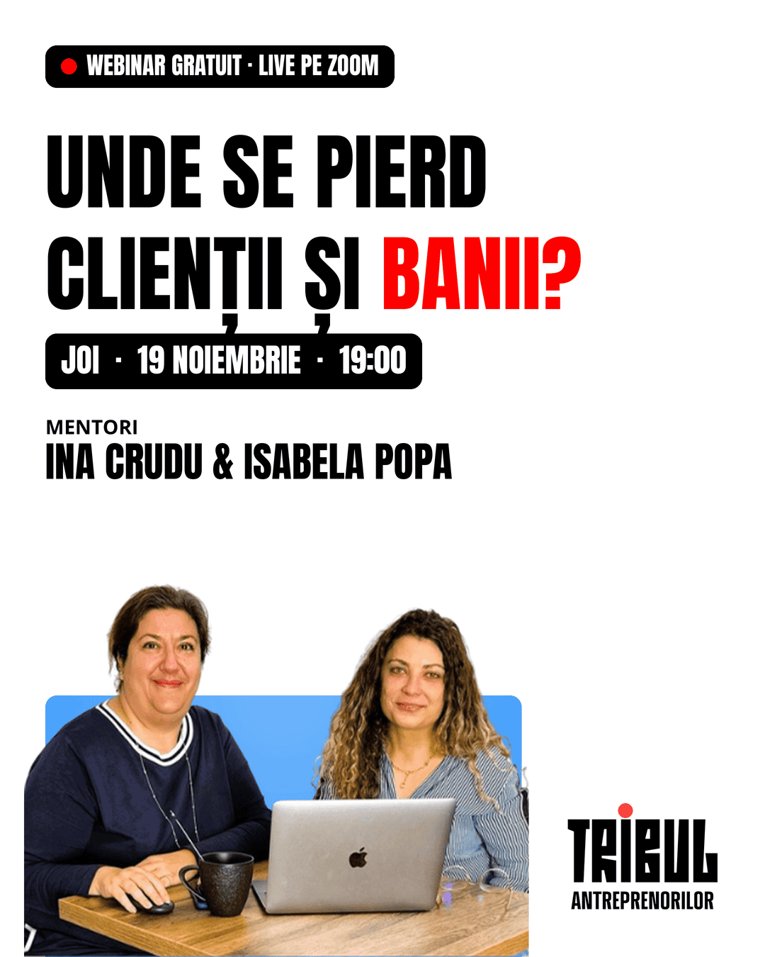 Ina Crudu & Isabela Popa – Tribul Antreprenorilor