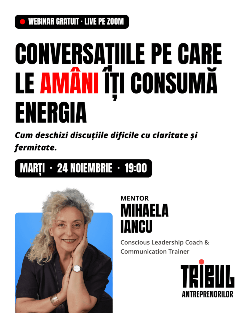 Conversațiile pe care le amâni îți consumă energia